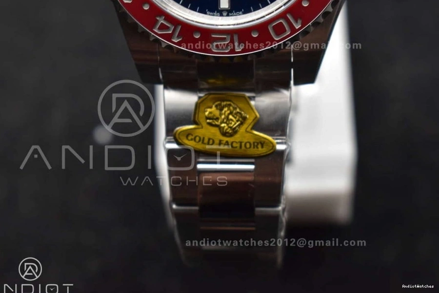 II Bold 929 Dial Best 126719 Black Gain BLRO Bracelet Factory Oyster Master Edition Weight GMT 1:1 CHS Gold VR3285 on 0504